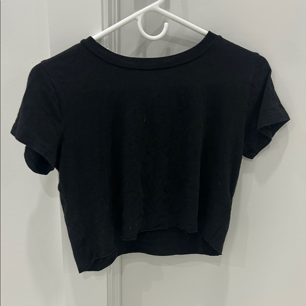 Forever 21 Black Crop Top